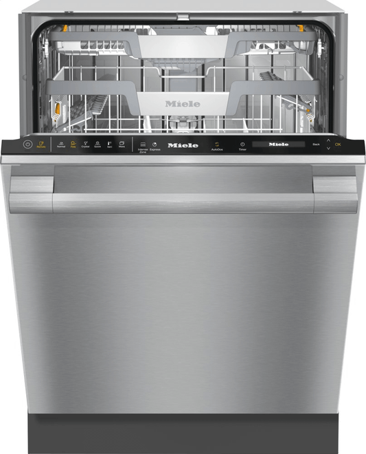 Miele G7366SCVIXXLSFAUTODOSCLEANTOUCHSTEELOBSIDIANBLACK G 7366 Scvi Xxl Sf Autodos - Fully Integrated Dishwashers With Automatic Dispensing Thanks To Autodos With Integrated Powerdisk.